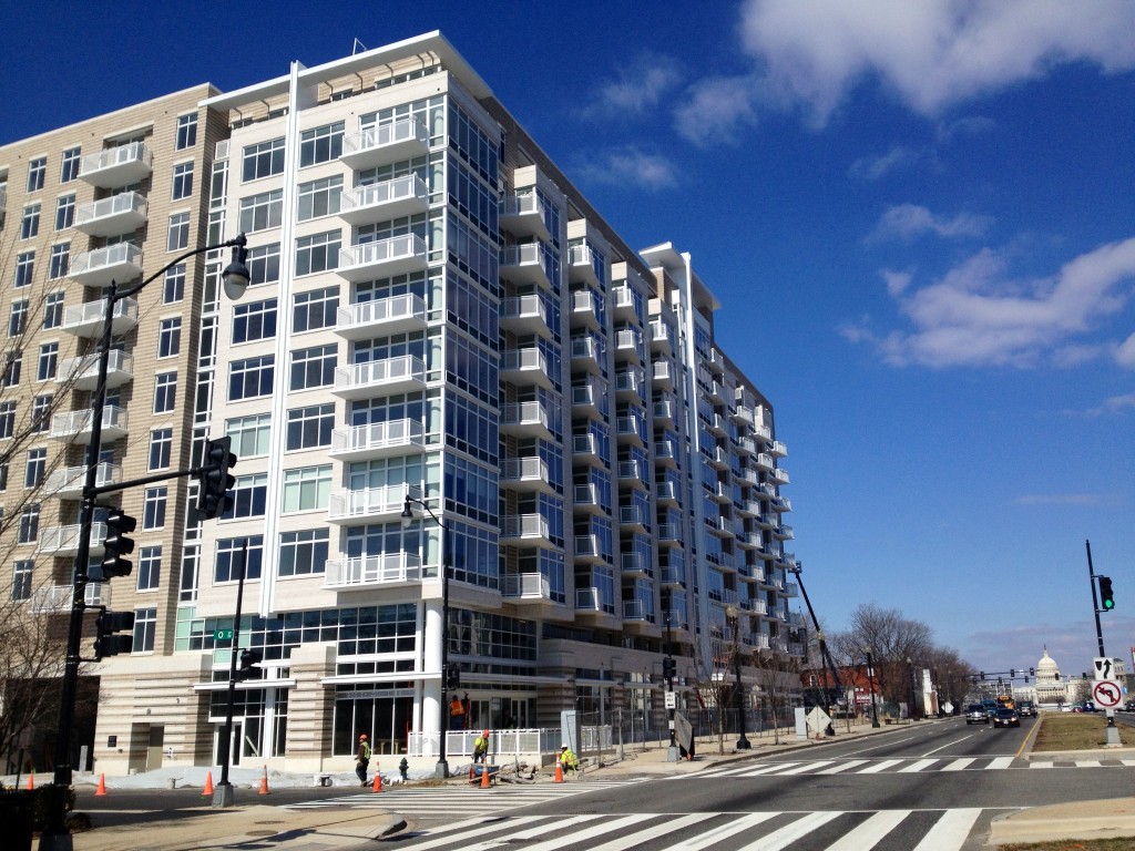 Camden South Capitol at 1345 South Capitol Street, SW is nearing completion. Photo: William Rich